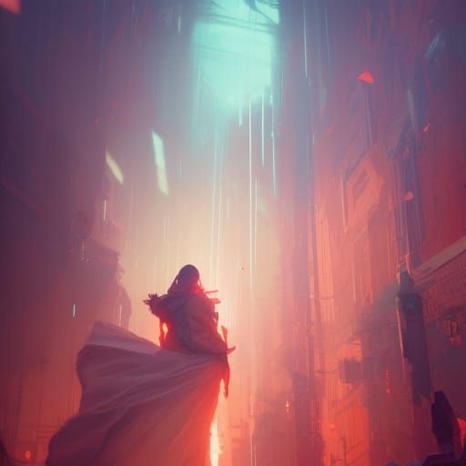 Vibrant What If? Concept Art in Art Nouveau Style