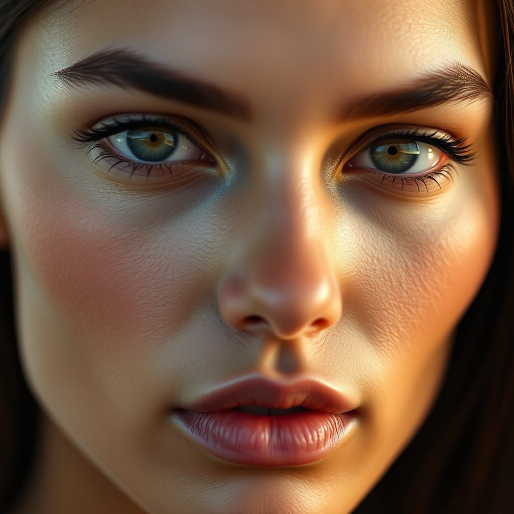 Surrealistic Beauty in Photorealistic Style