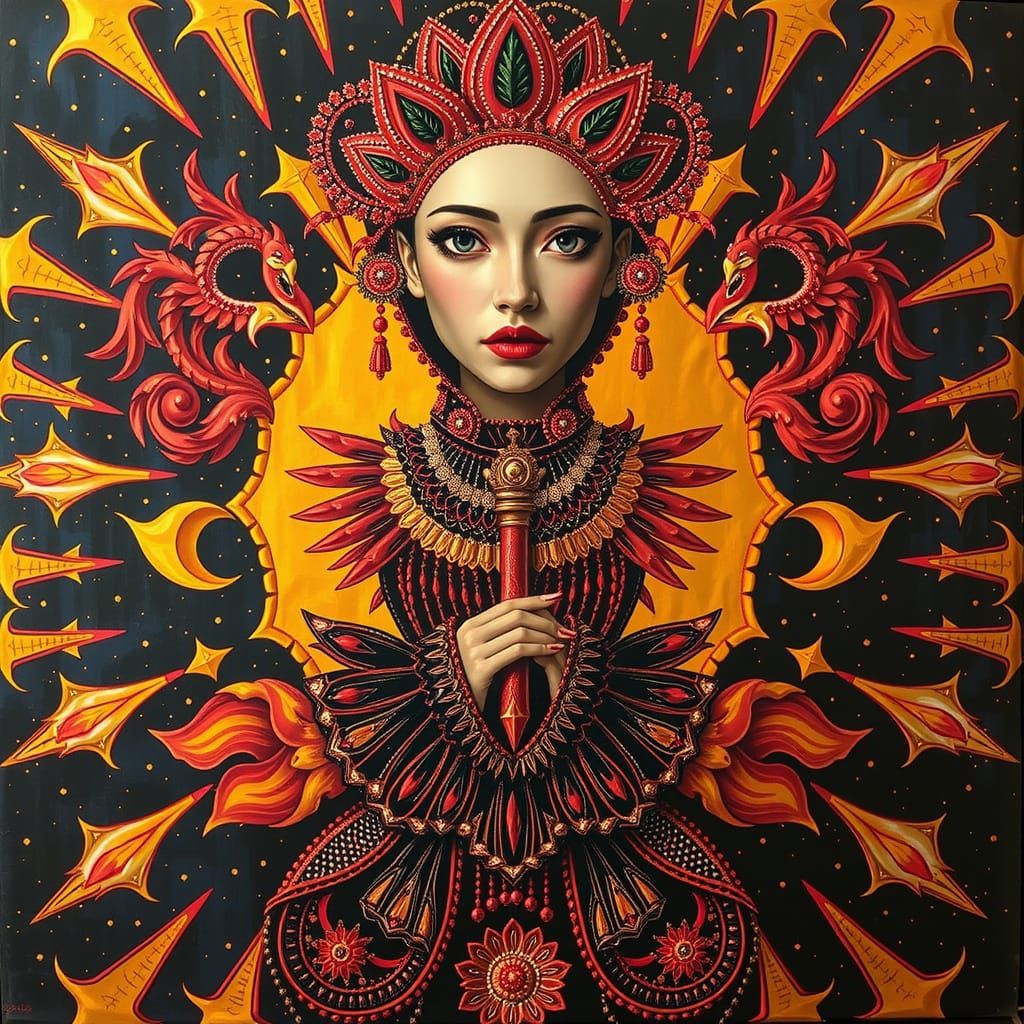 Hyperrealistic Masterpiece of Vivid Colors and Sharp Detail