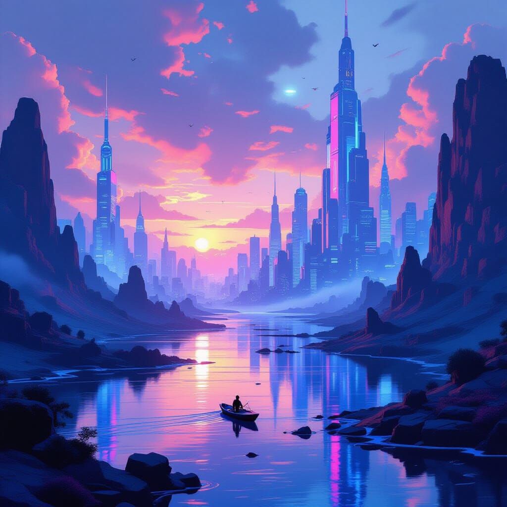 Ethereal Realm of Forgotten Dreams in Surreal Style