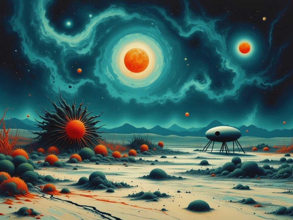 L'Aube de Cérulée sur Planète Étrange...