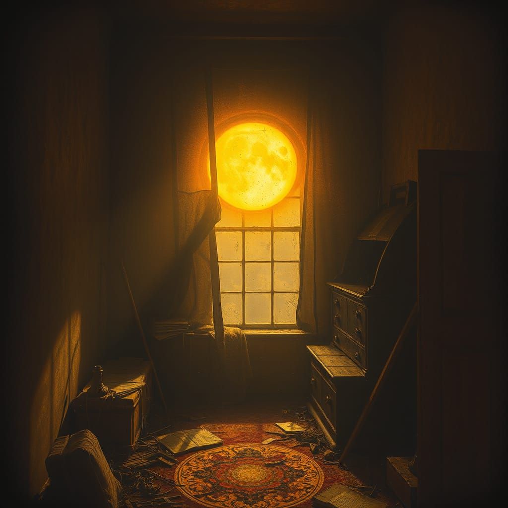 Whispers of a Forgotten Era in Warm Golden Light