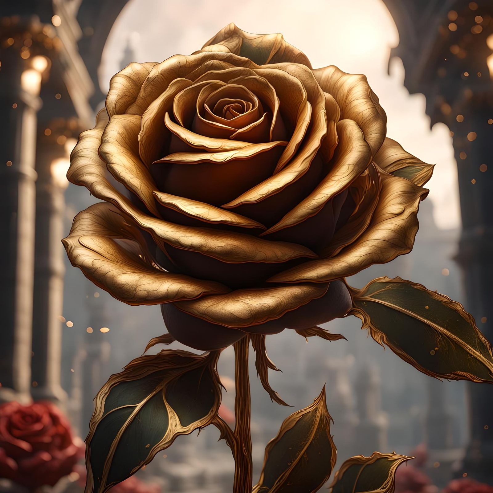 Golden rose