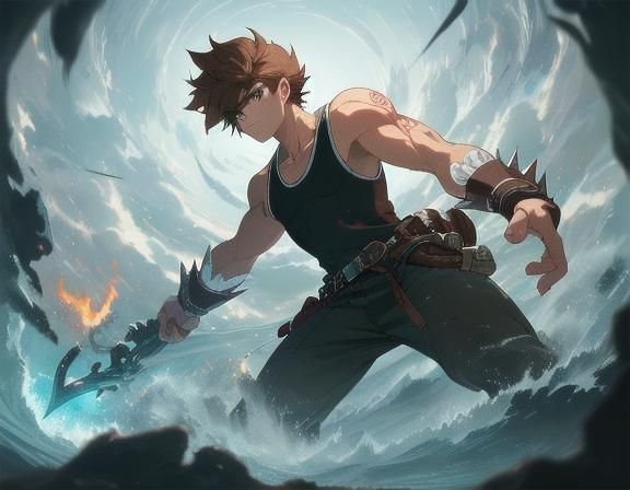 Anime Teen with Time Magic, Ghibli Key Visual