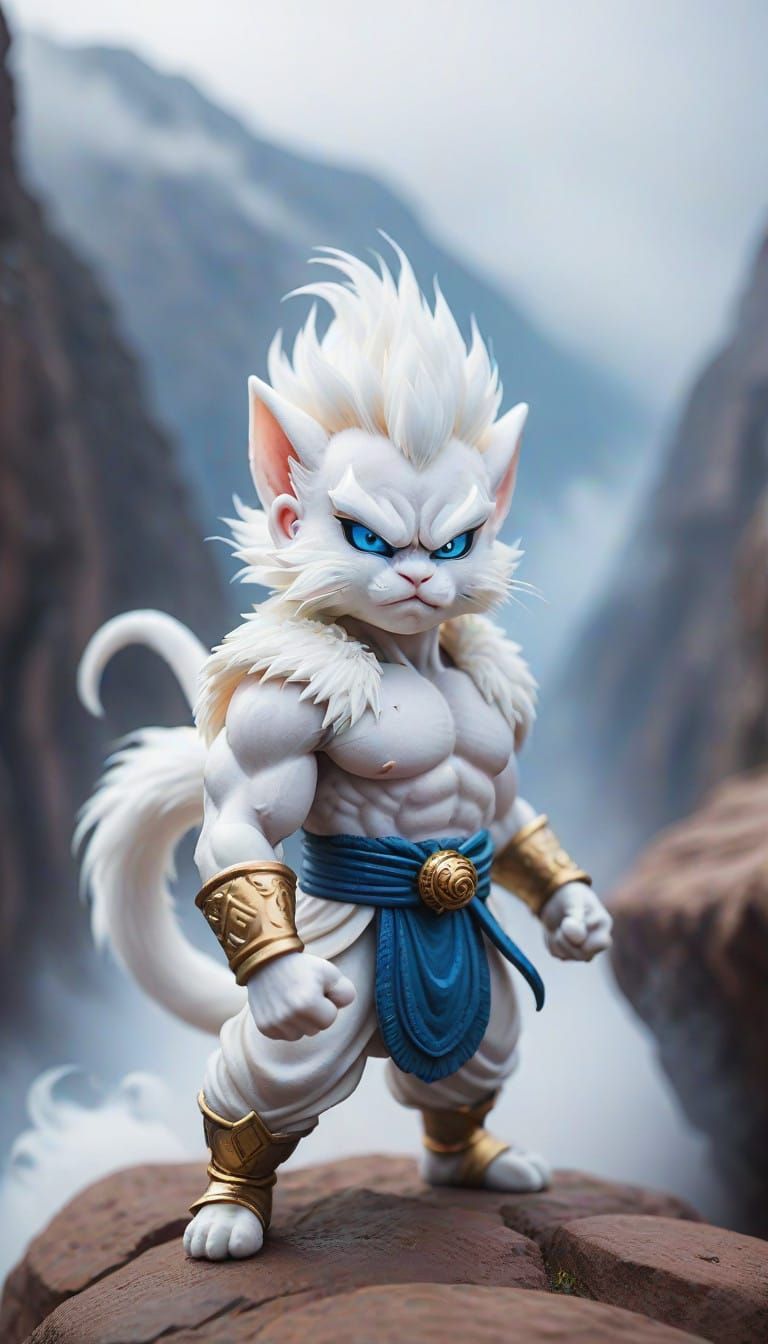 Majin Warrior in Combat Stance