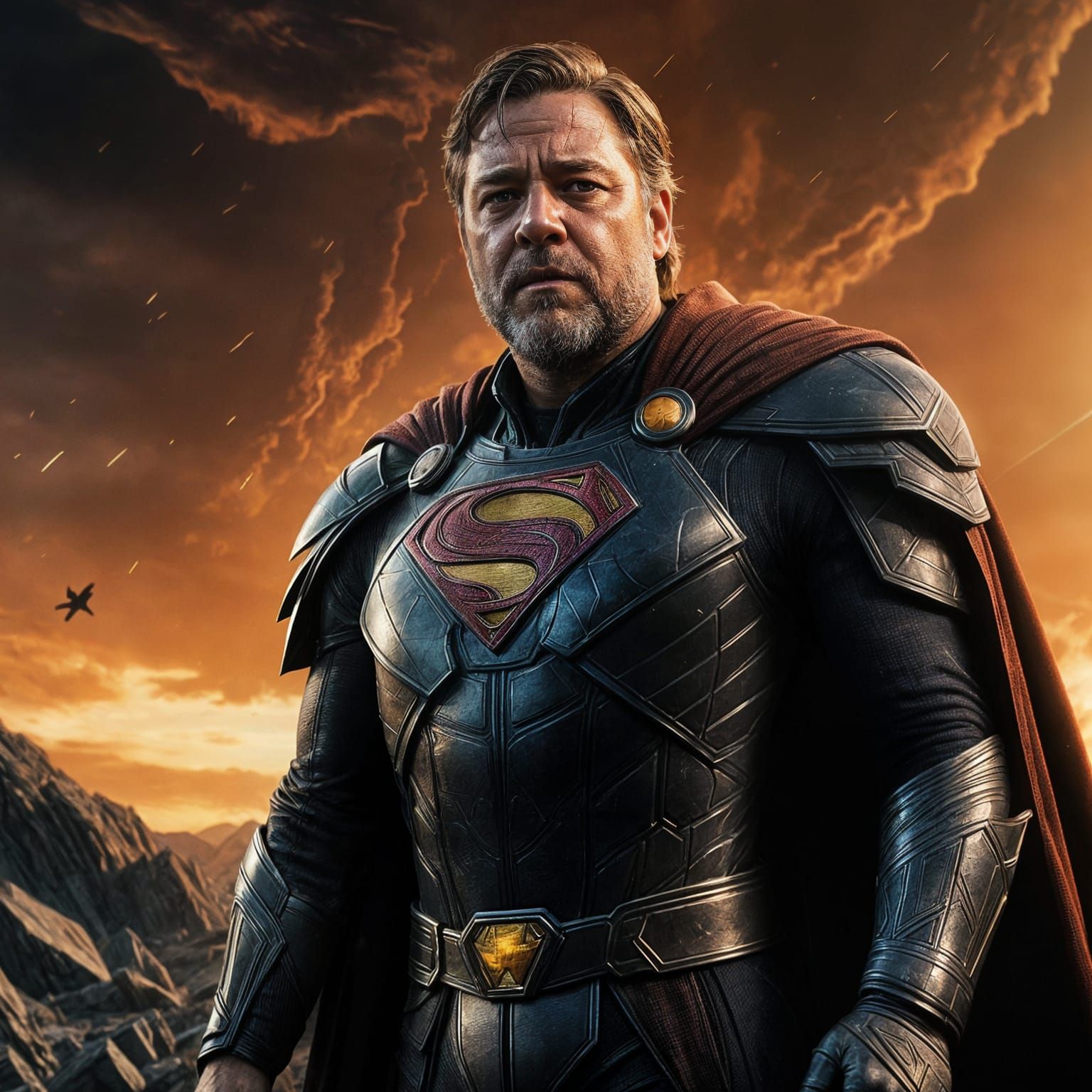 Jor-El: Kryptonian Father in Digital Art