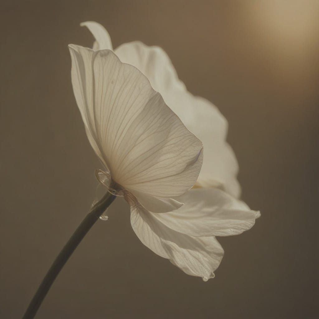 Ethereal Art Nouveau Orchid