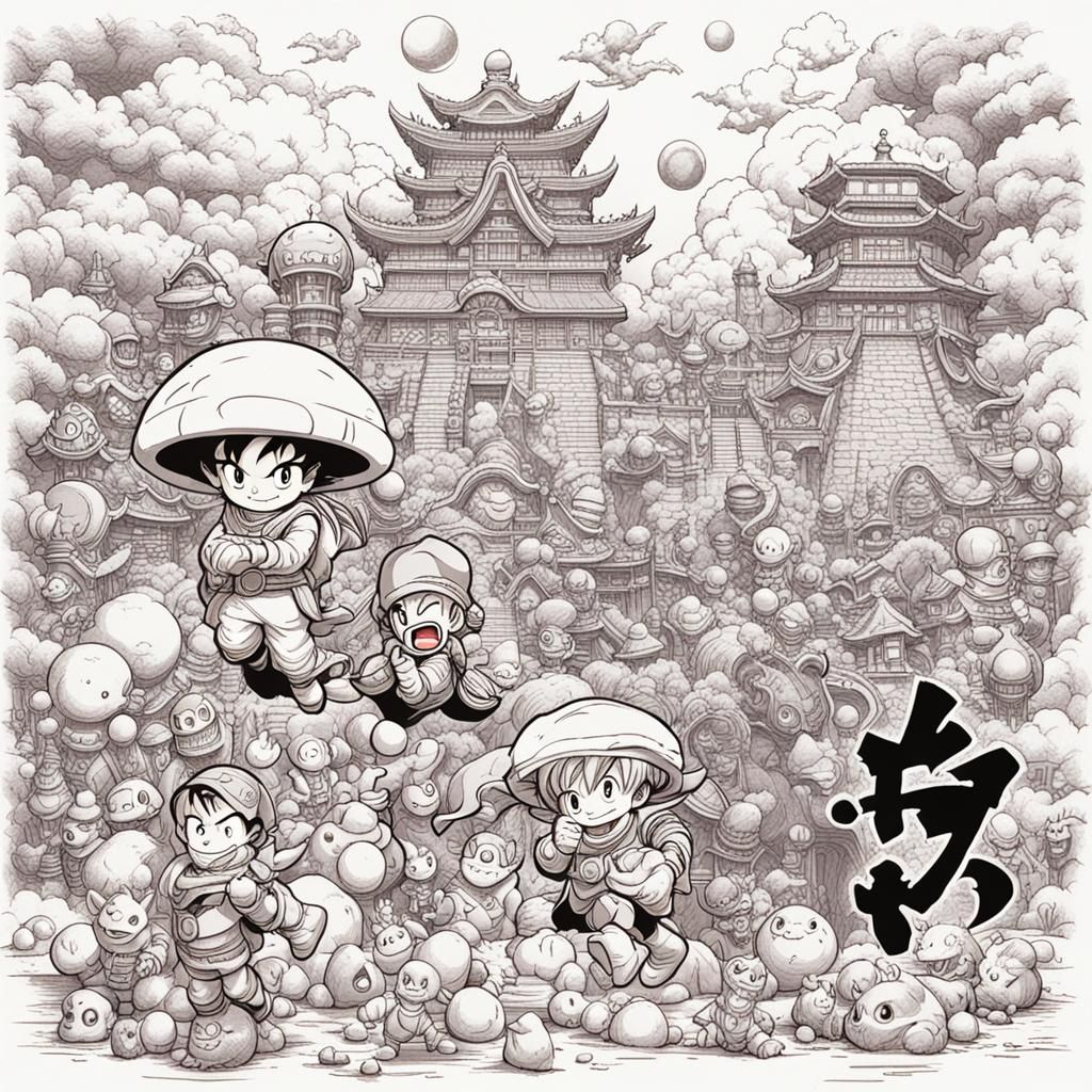 Tribute to Dragon Ball Creator