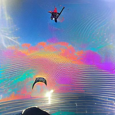 AI Generated Image from a Blank Prompt