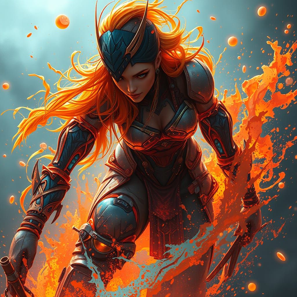 Dynamic 4K Splash Art in Unreal Engine 5