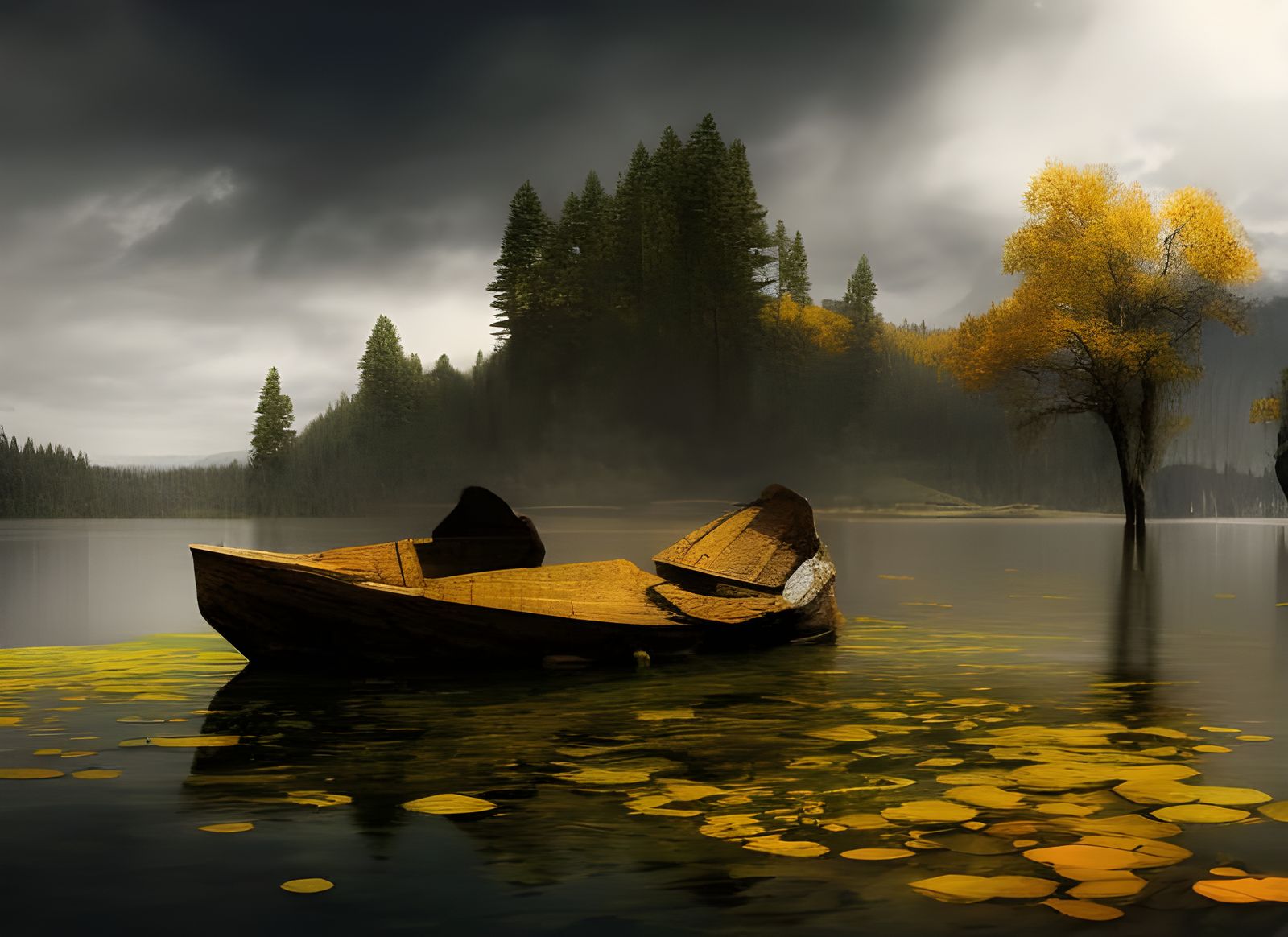 Still Lake: Hyperreal Landscape Photography