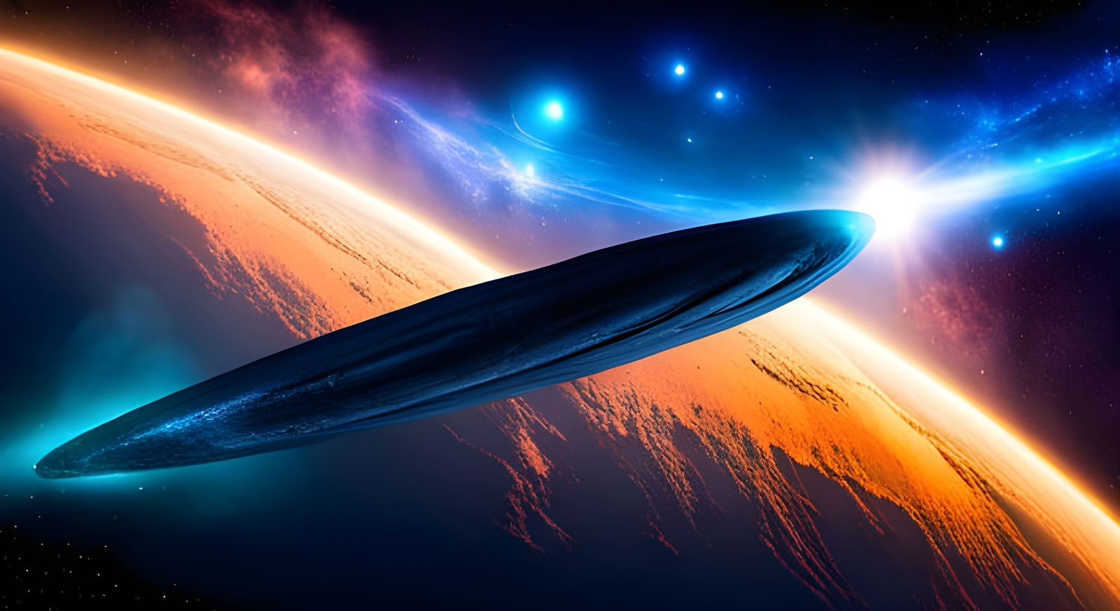 Ancient Alien Starship: Faster Than Light