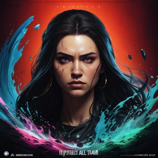 Hyperrealistic Movie Poster Concept Art