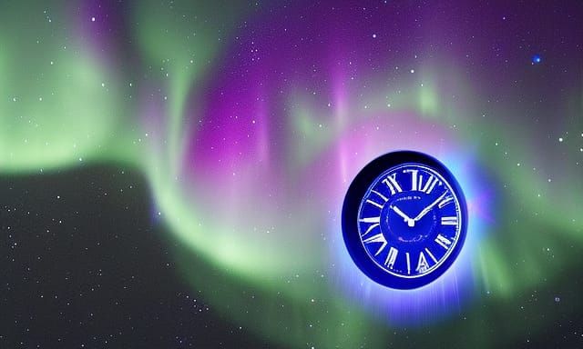 Cosmic Clocks in Astral Aurora
