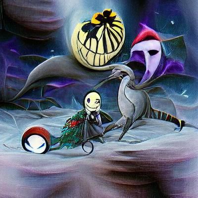 Nightmare Before Christmas Meets Pokémon