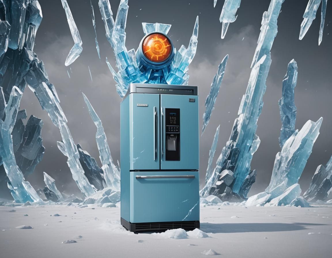 Epic DBZ Appliance Battle: Fridgezilla vs. Infernooven