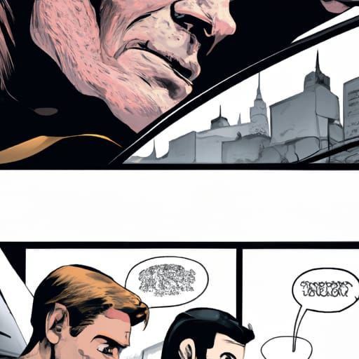 Dynamic Comic Book Art Illustration