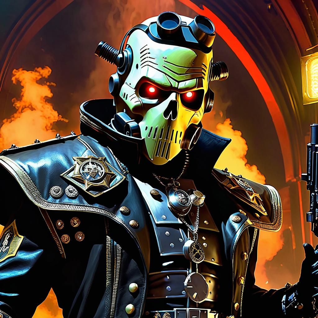 The Ghoul as Rock Star in Maximalist Style