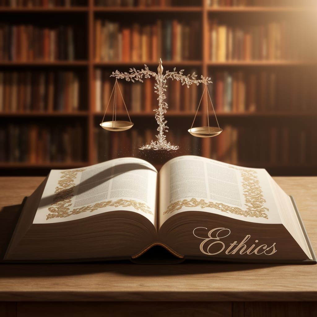 Golden Ethics in a Cozy Library