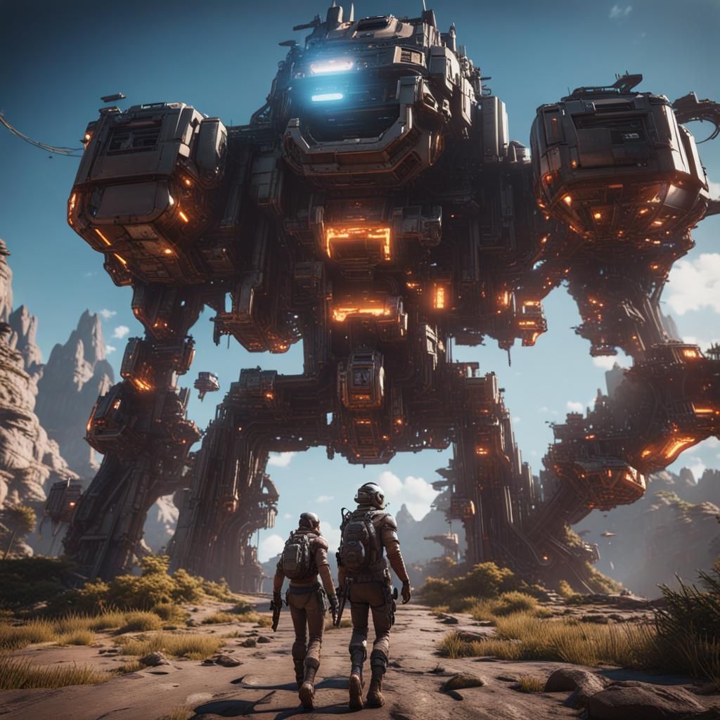 Epic 3D Videogame Graphics in 8K Resolution