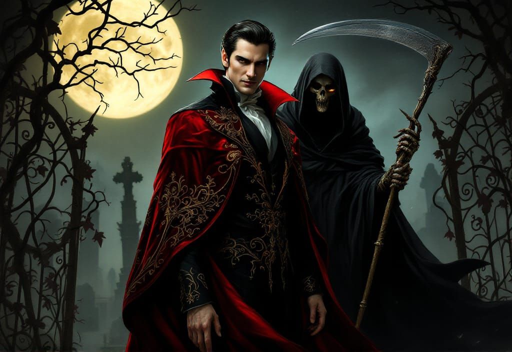 Dynamic Duo, Dracula & The Grim Reaper
