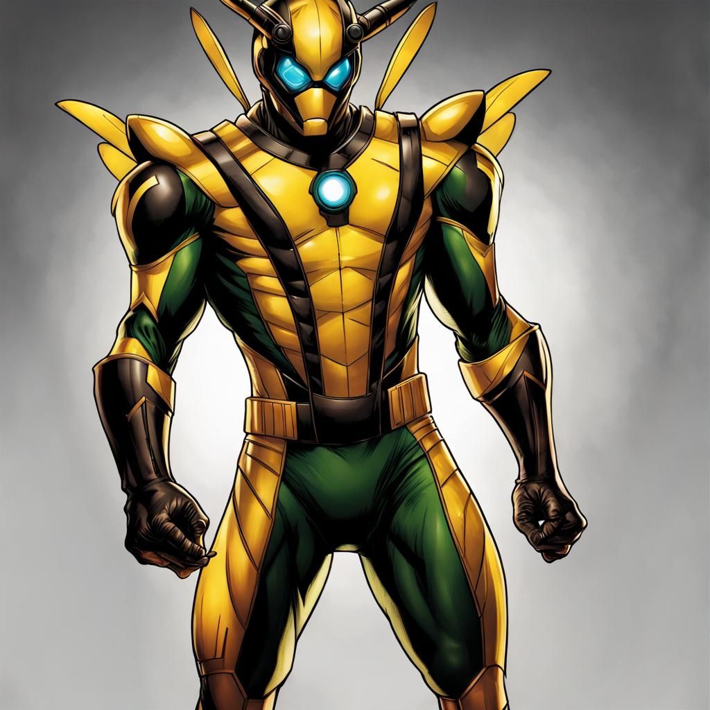 Hornet Superhero Suit Inspired by Marvel