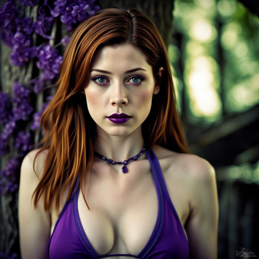 Photo portrait the most epic Willow Rosenberg from Buffy the Vampire Slayer, as an absolutely stereotypical epic beauty ...