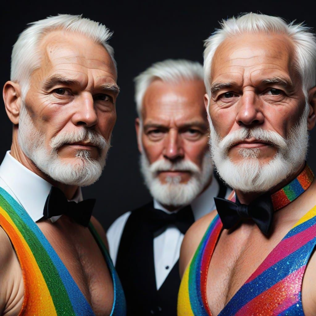 Masculine Rainbow Men