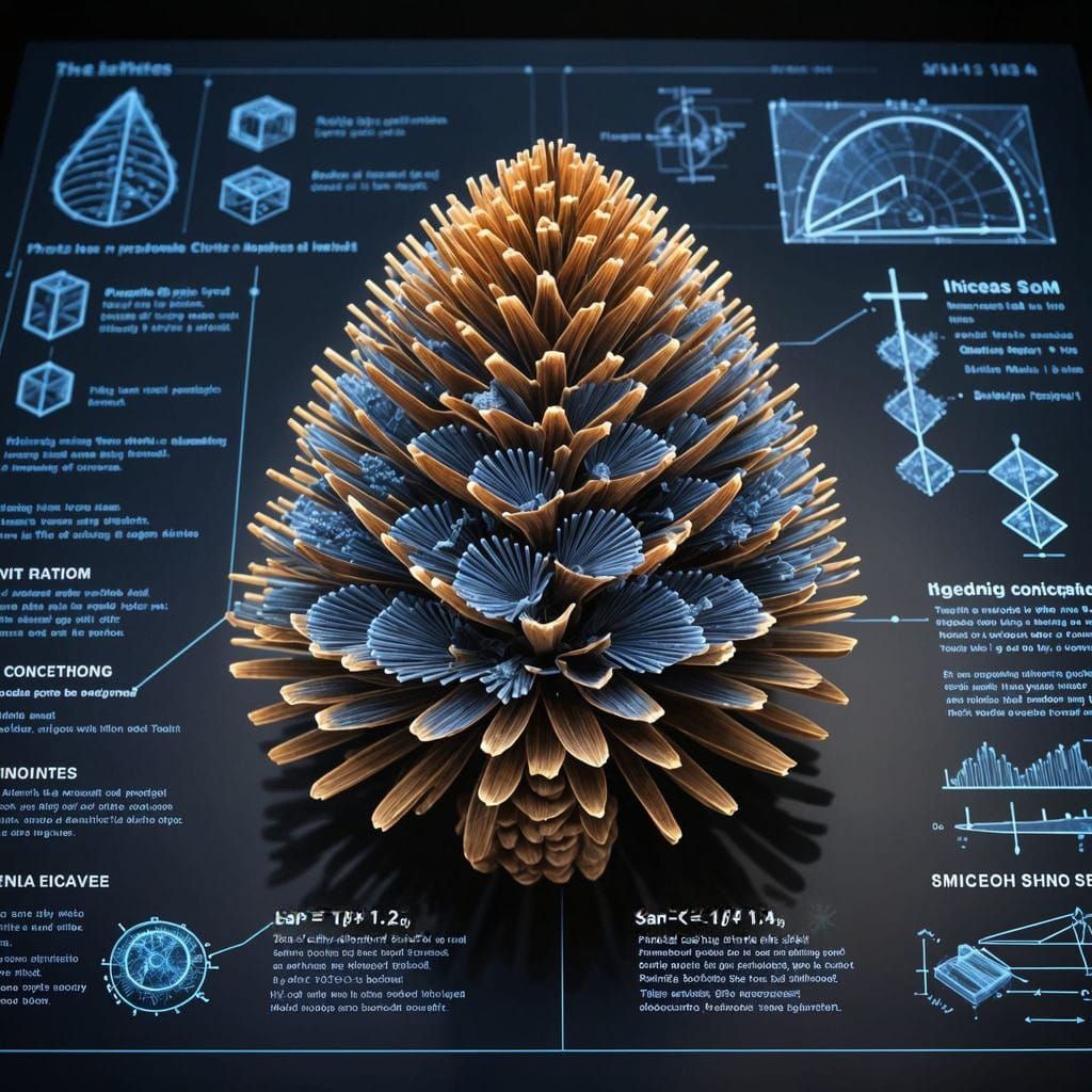 The Mathematics of a Pine Cone