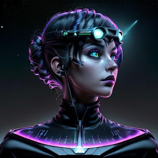 Roswell UFO Crash Site in Sci-Fi Concept Art