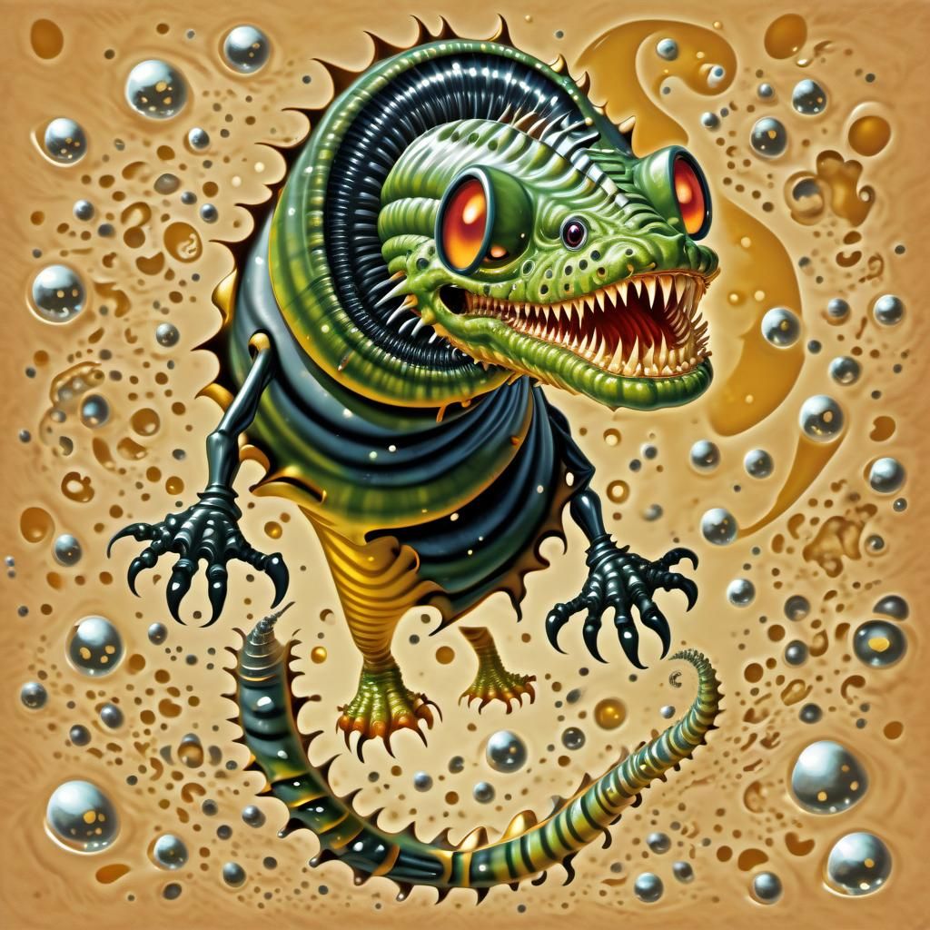 Leto II Atreides: God Emperor Sandworm Hybrid