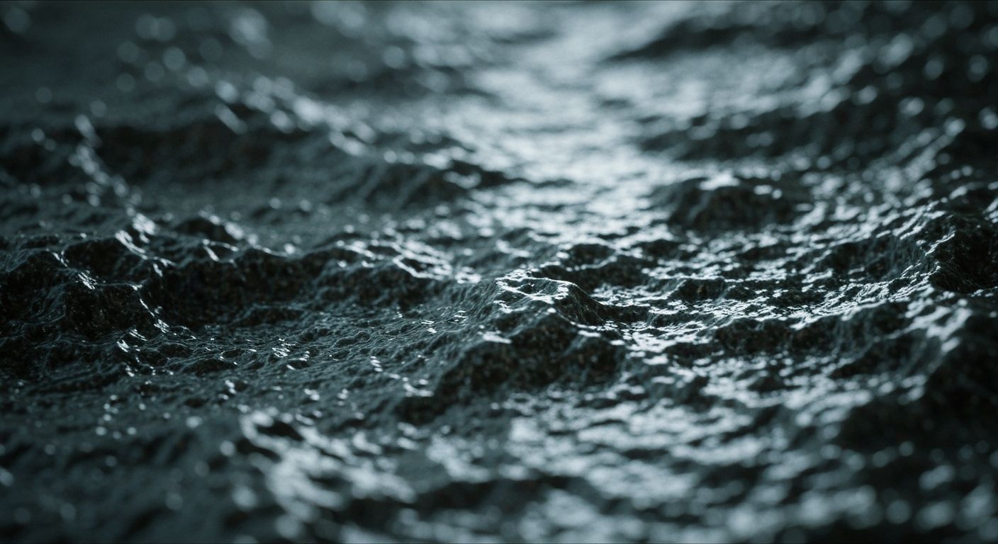 Alien Cave Wall Texture in Biomechanical Style