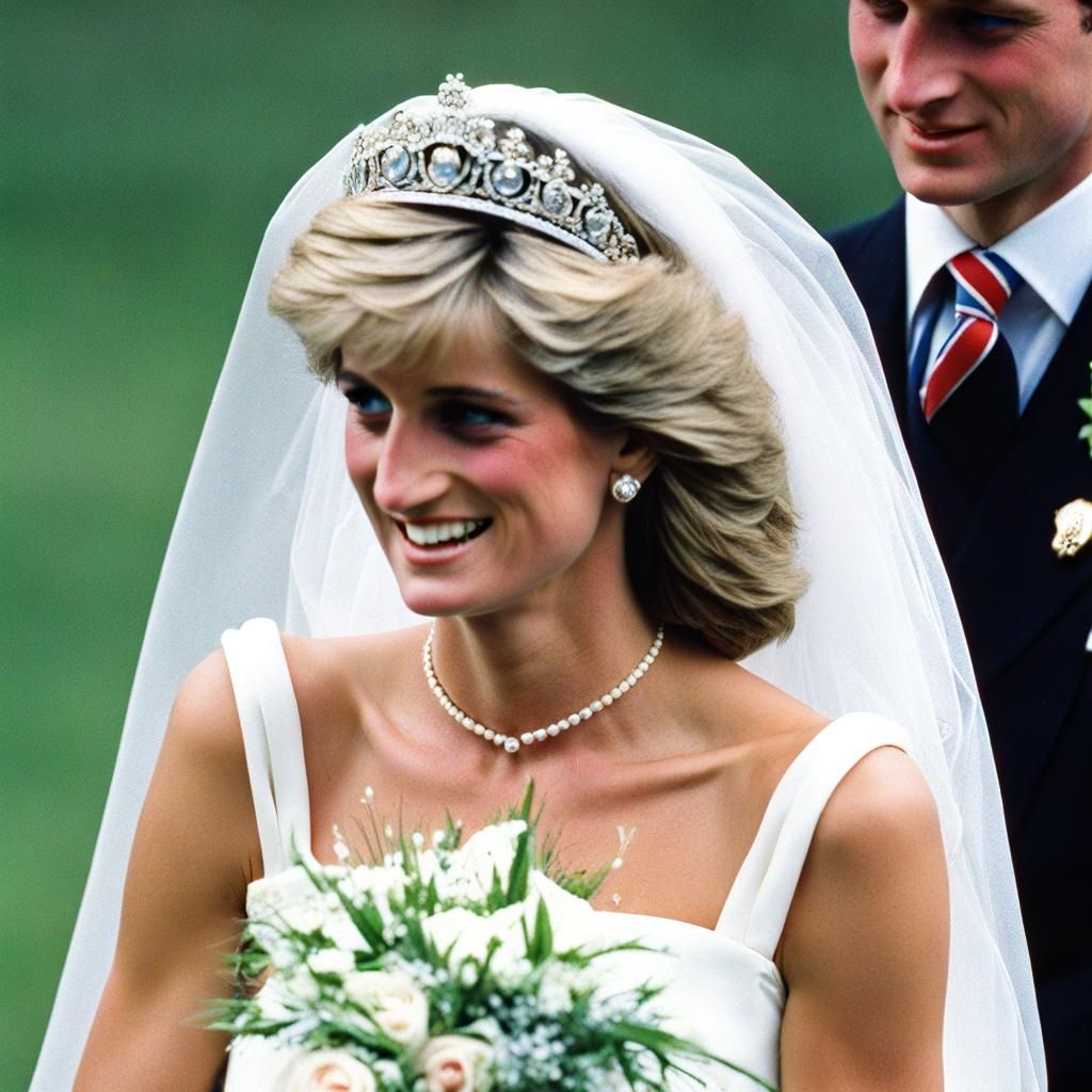 Princess Diana's Wedding: A Royal Image