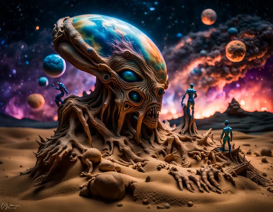 Researchers of ancient alien life forms