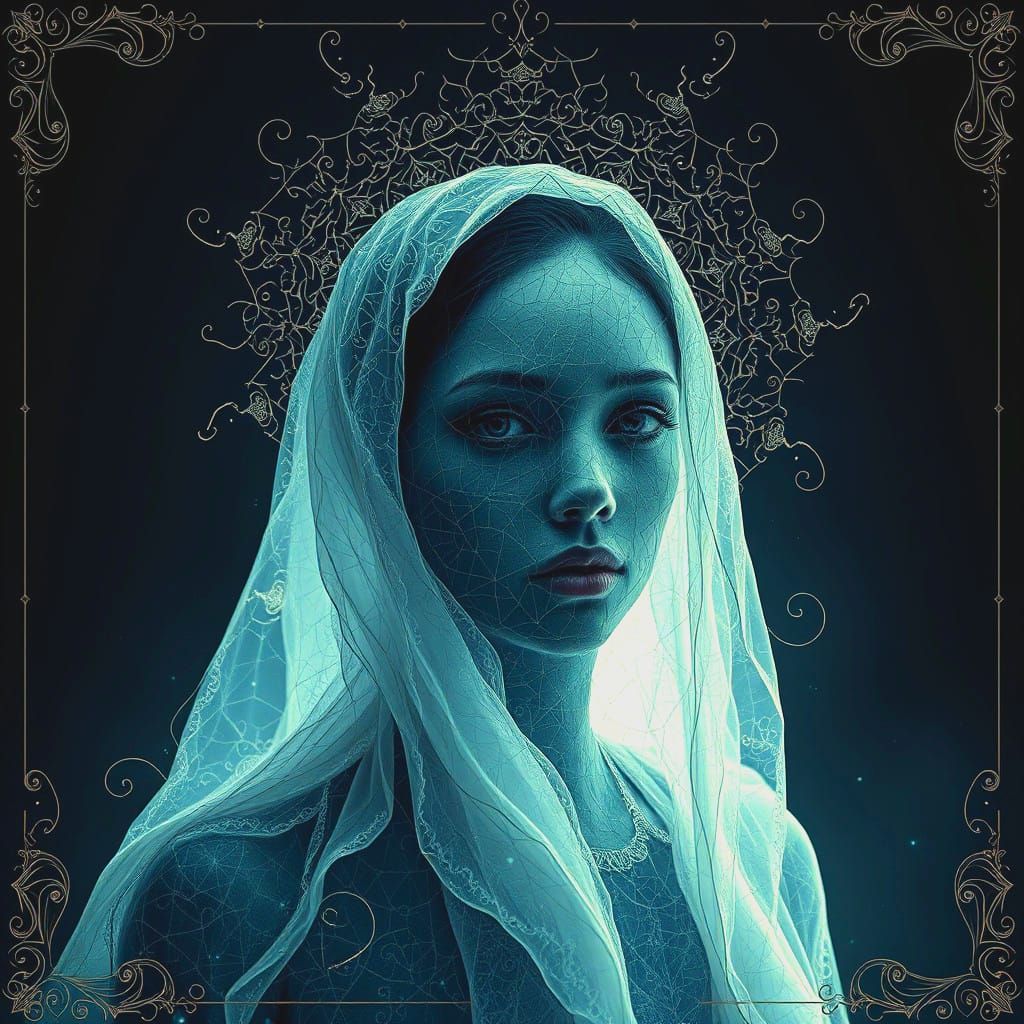 Fractured Filigree: Abstract Layers in Dreaming Whirls