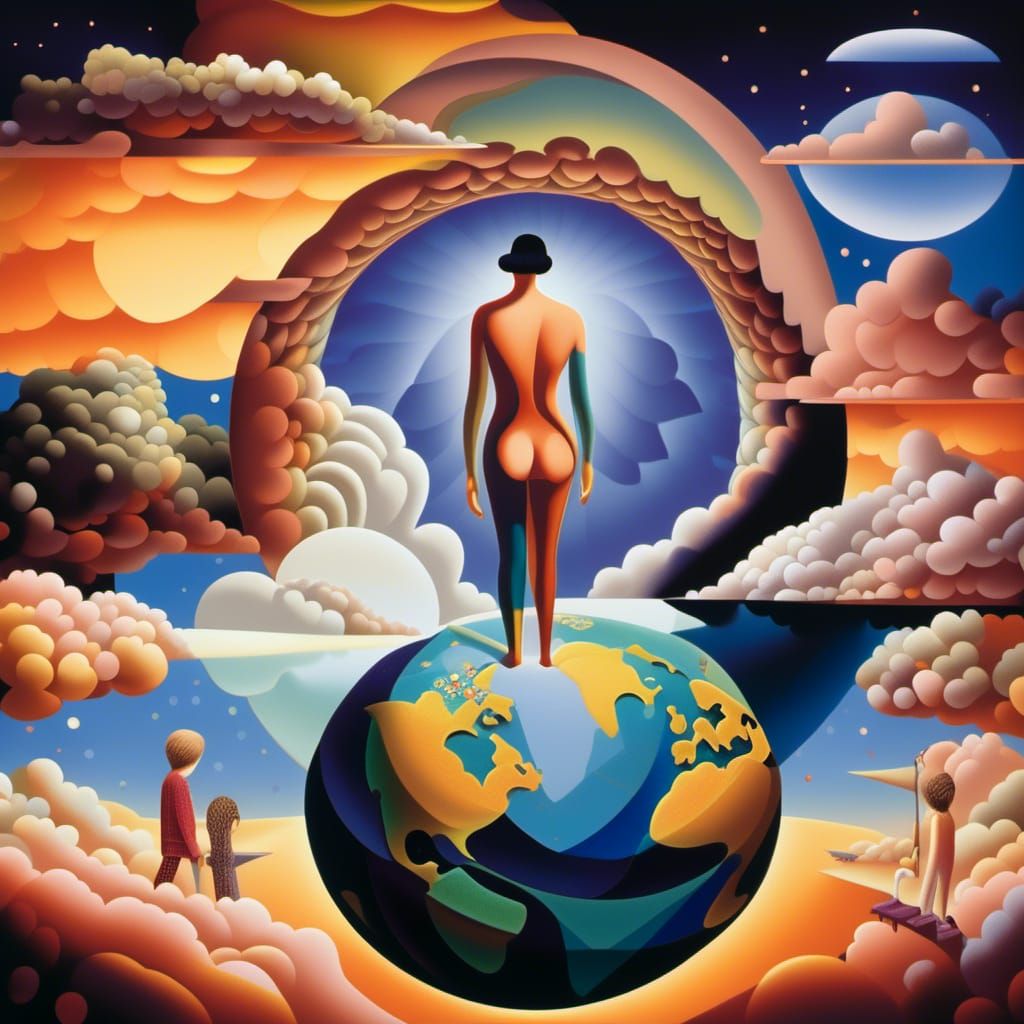 Psychedelic Dream World: Constructing Your Own Reality