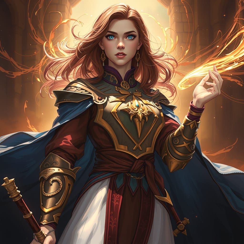 Enchanted Fantasy Sorceress