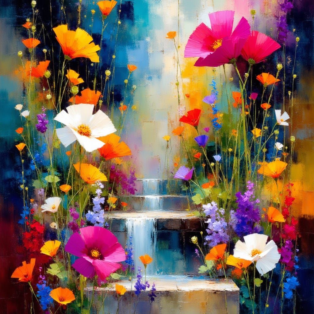 Vibrant Forest Ecosystem with Exotic Wildlife