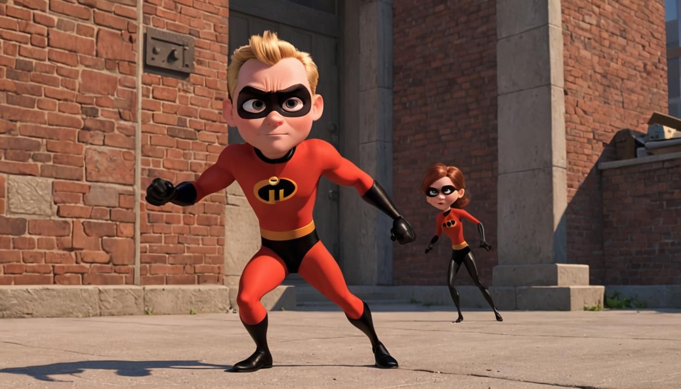 Jack-Jack Parr Cult Scene: Cinematic 8k Still