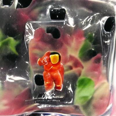 Astronaut Gummy Bear in Space