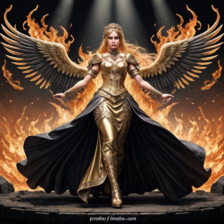 Nike's winged goddess of victory