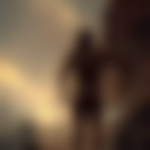 Nicolas Cage in Speedo: Dark Fantasy Art