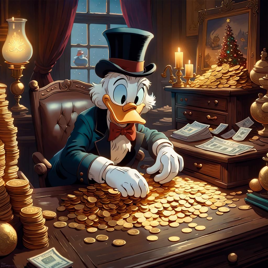 Scrooge McDuck's Christmas Gold, Disney Pixar Style