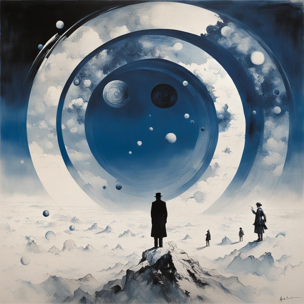 « Can't keep my eyes from the circling skies… »