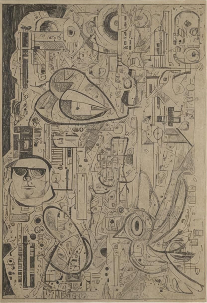 Hypermodernism Visualized by AI