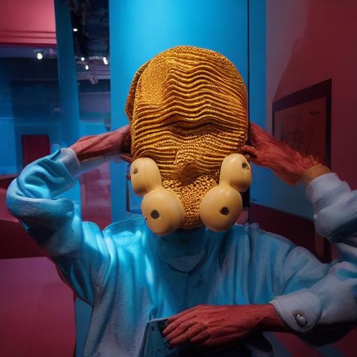 Hyper-Detailed Coders at Chewing Gum Museum