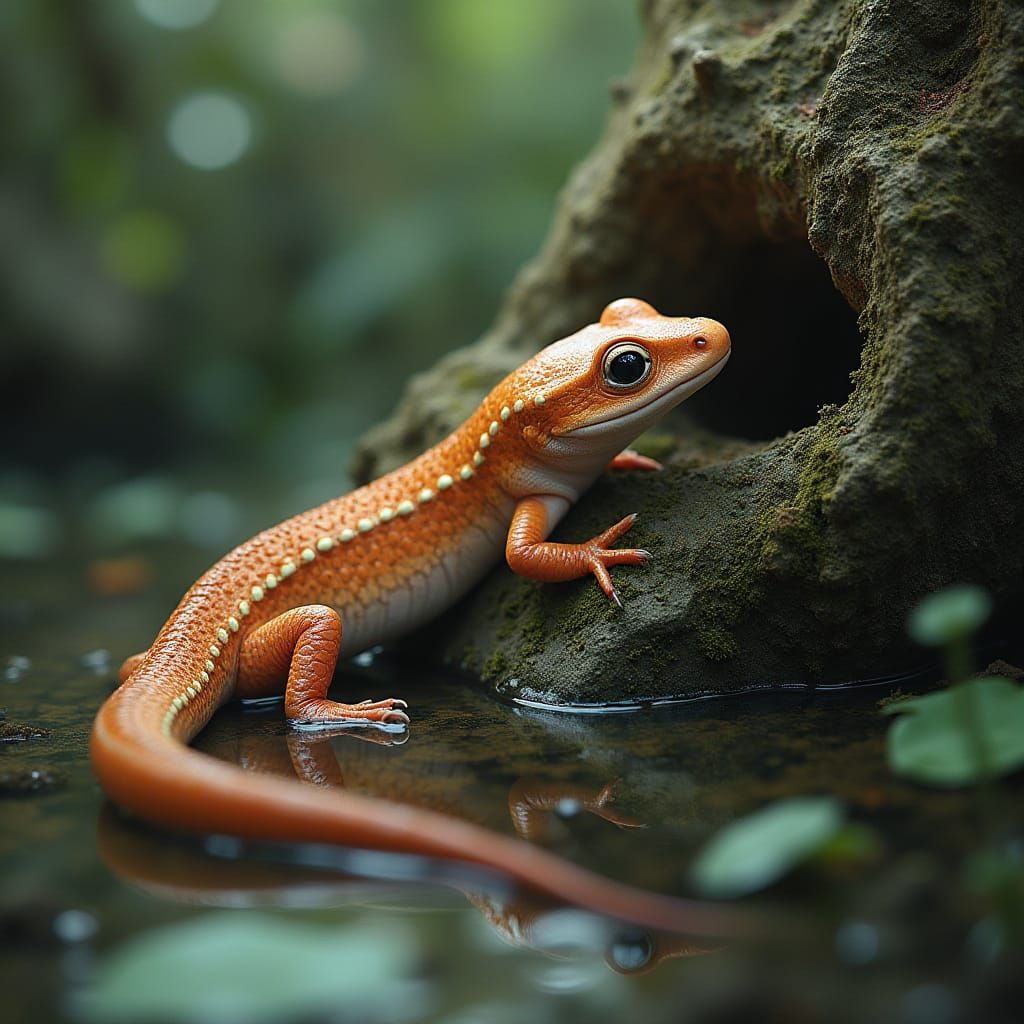 Surreal Salamander Embarks on Quixotic Quest for Romance