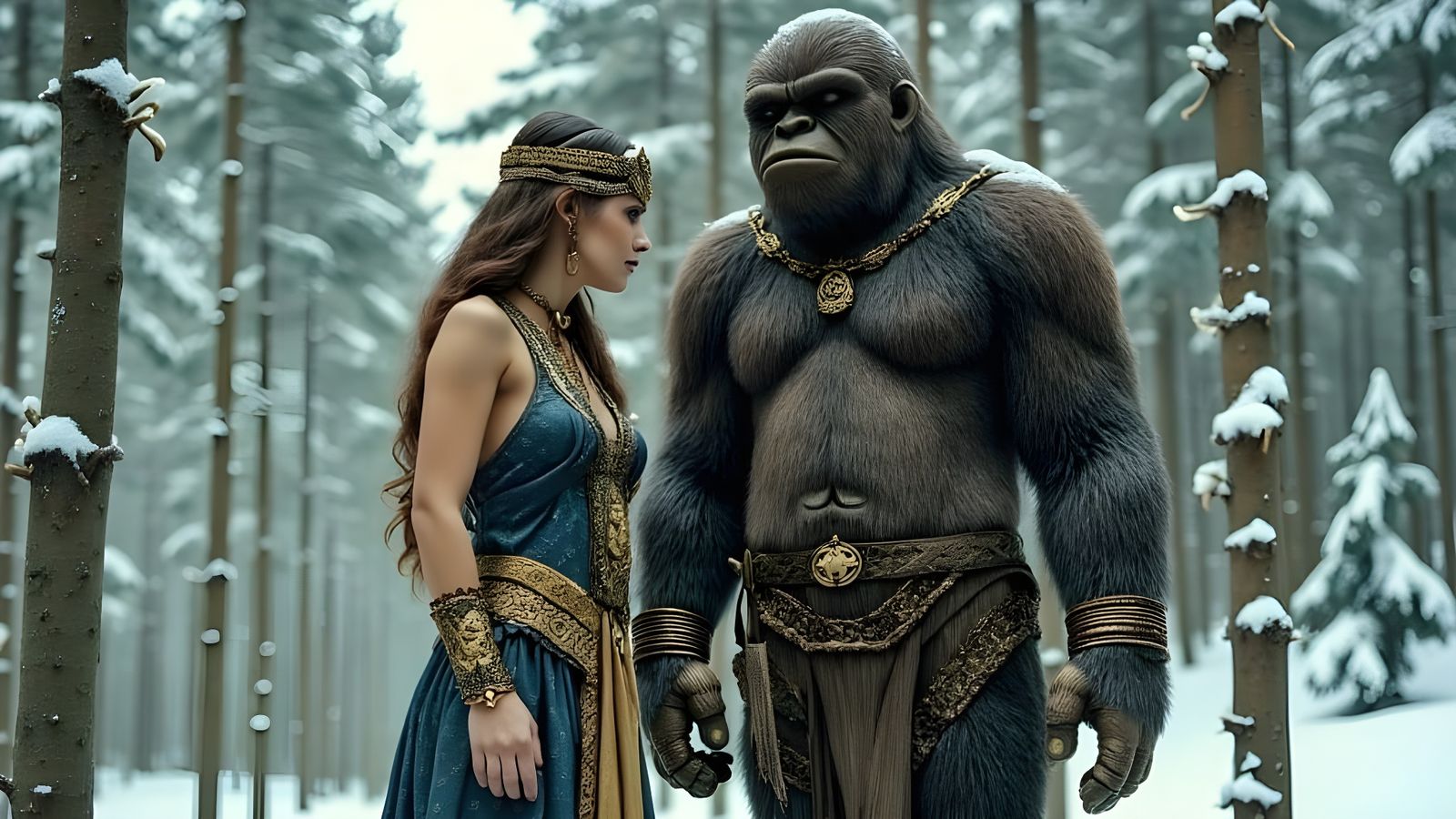 Winter Goddess Rescues the Forest's Hidden Soul