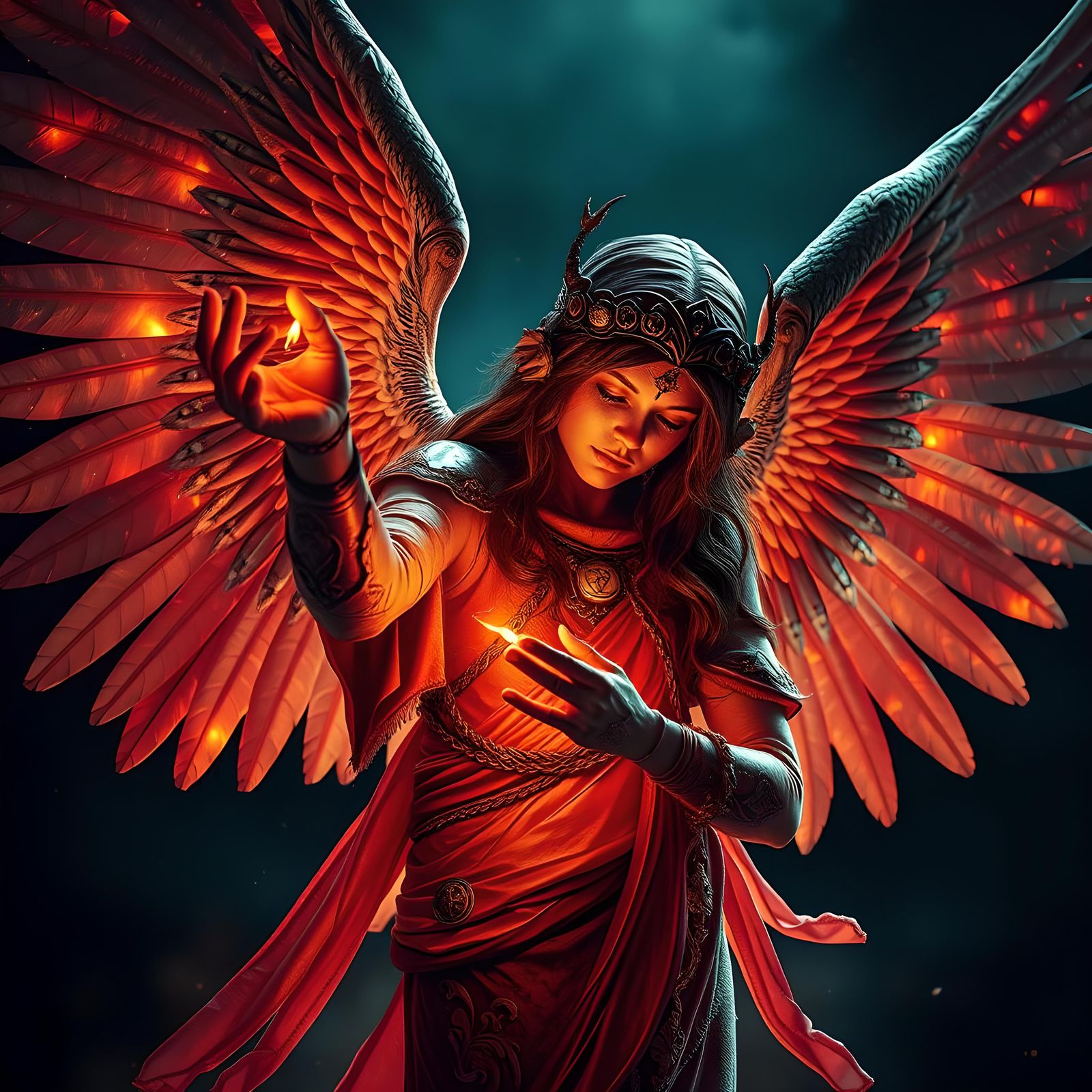 Angel of Hope: Digital Art in HDR