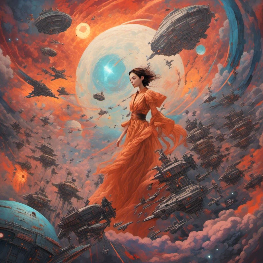 The Galaxy vs The Goddess Of War